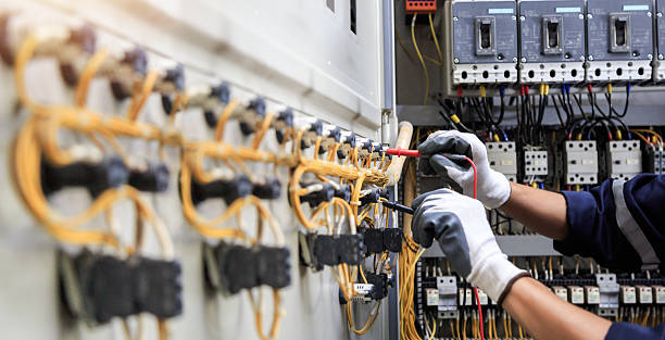 Professional Electrician technician working in Cortland, NY